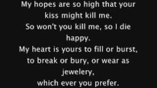Hands Down Dashboard Confessional Lyrics